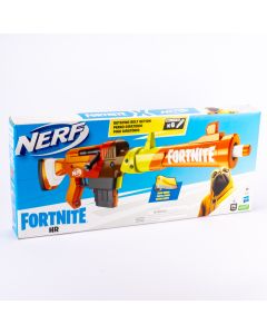Pistola plástica lanzador Nerf Fortnite x6 +8a