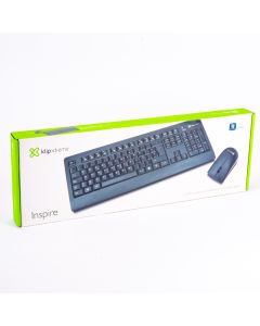 Set teclado y mouse Klip X-treme combo inalámbrico kck-265s