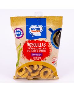 Rosquillas Nutrisnacks maíz queso 100g