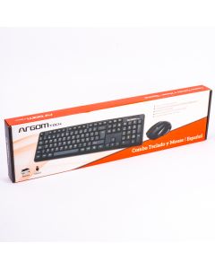 Set teclado con mouse kb-7418