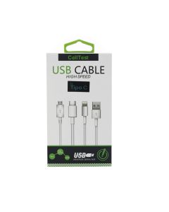 CABLE TIPO C 1.8M CELLTEST