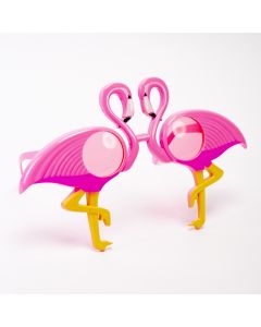 Anteojos plásticos flamingos 24cm