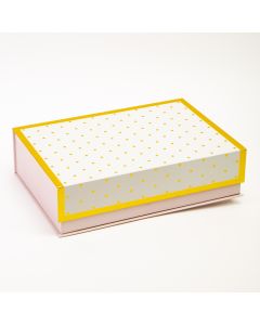 Caja papel rectangular tapa 34.3x23.6x9.2cm