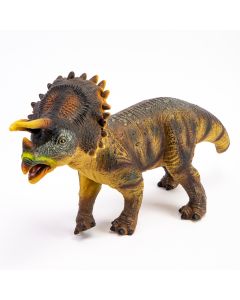 Dinosaurio triceratops vinil 58cm
