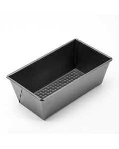 Molde metálico rectangular 20x11.8x7.5cm gris