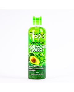 Shampoo J&J tropic 2-1 aguacate berro 500ml