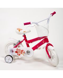 Bicicleta bmx infantil niña #13 acero rosa