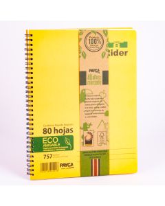 Cuaderno Rider 757 21x27.5 cm 80 h