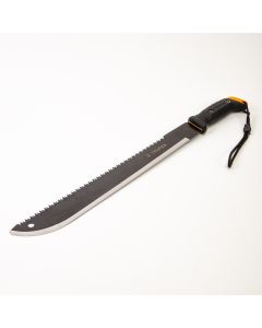 Cuchillo doble filo con sierra 18pulg blt mach-18 truper