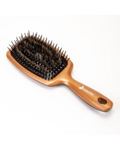 Cepillo cabello Nascita cuadrado liso coral