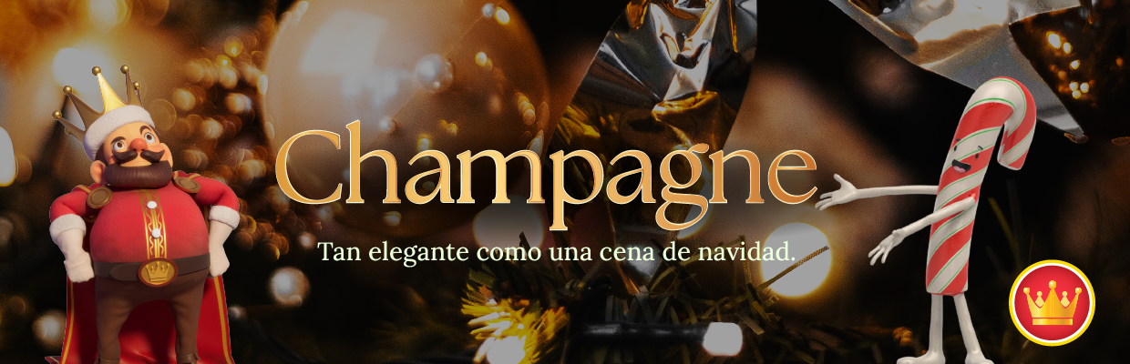 Colección Navideña 2023: Champagne